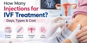 How many injections are needed for IVF treatment