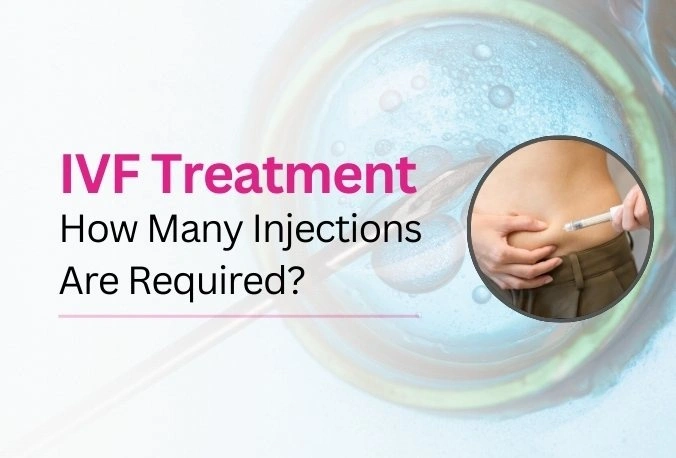 How many injections for IVF treatment?