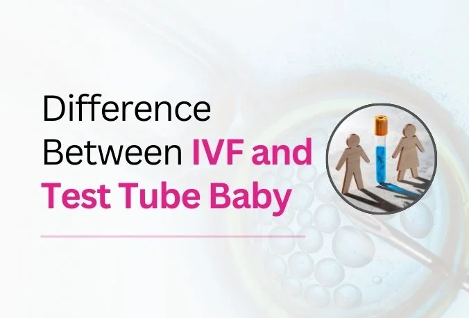 Difference between IVF and test tube baby