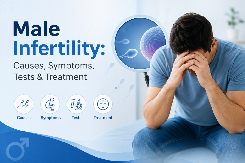 Male Infertility: Causes, Symptoms, Tests & Treatment